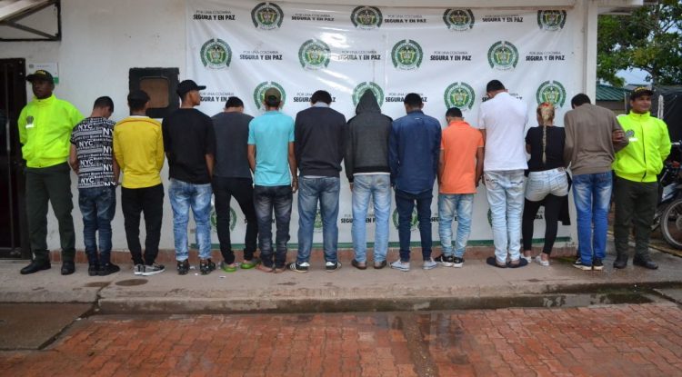Policía Guaviare desarticula banda delincuencial los del 20