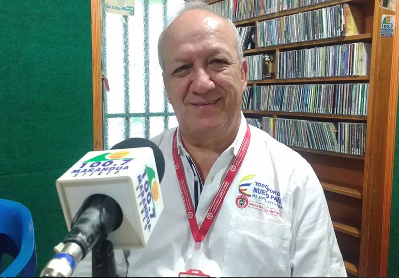 Carlos Arturo Pardo Alezones, director Territorial para la Unidad de Víctimas Guaviare y Meta.