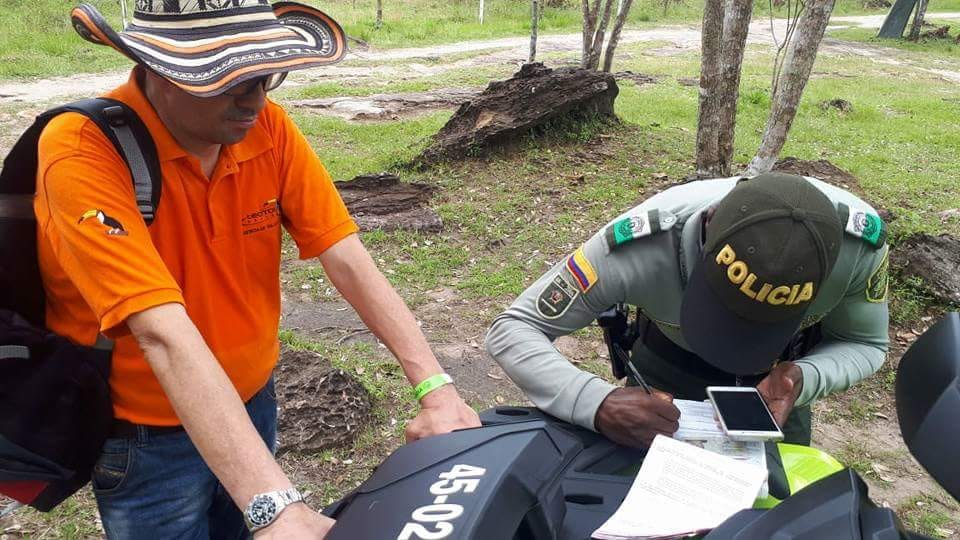 Policía Guaviare impuso comparendo a agencia sin Registro Nacional de Turismo