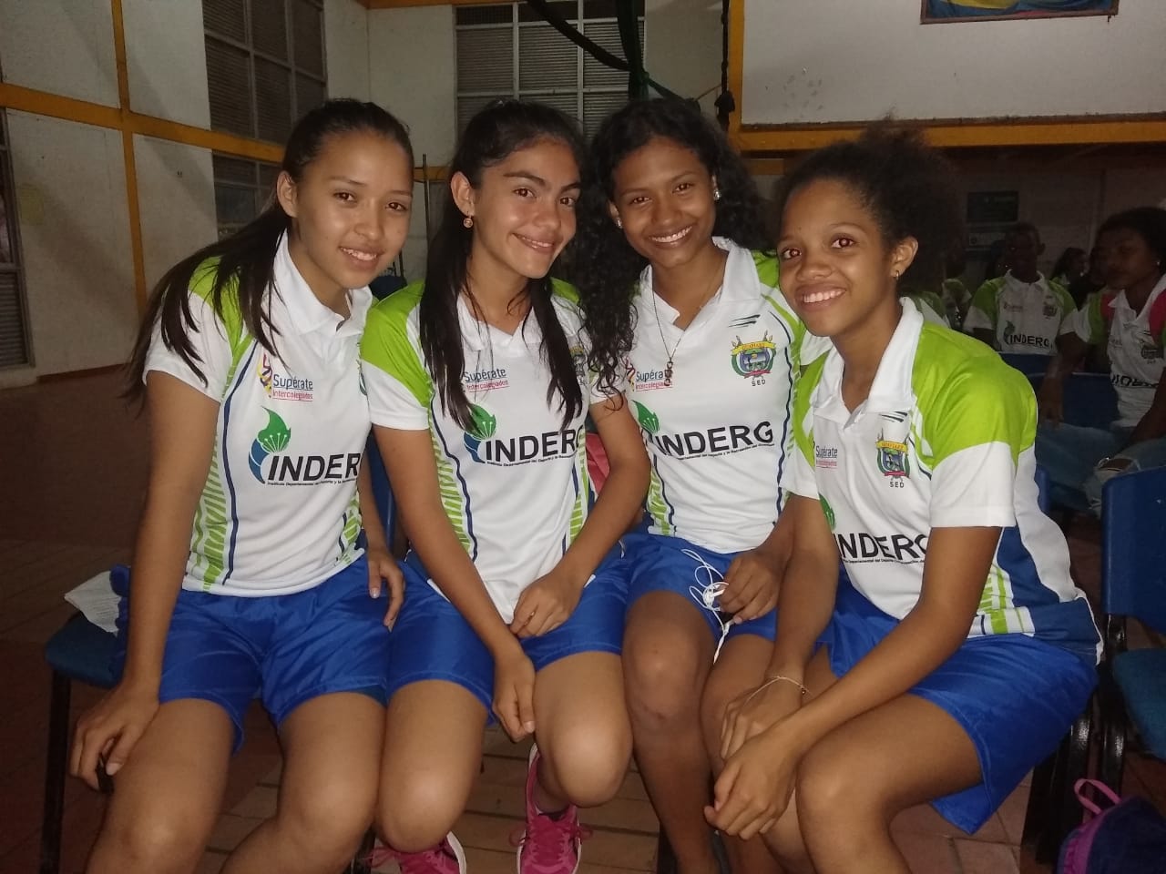 Niñas deportistas del Guaviare Supérate 2018