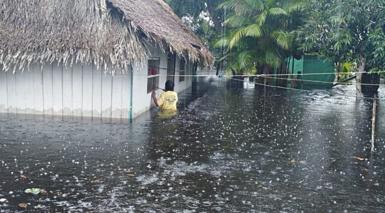 60% de la población está afectada por ola invernal en Guainía y Vichada