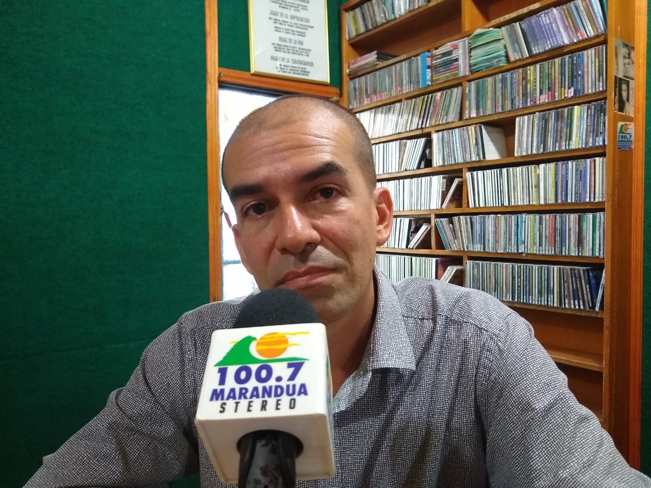 Aurelio Zuluaga, presidente de la Asociación de Educadores del Guaviare - ADEG