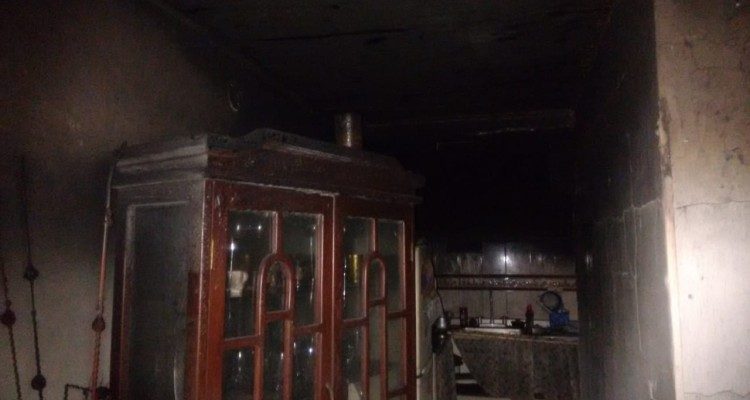 Bomberos San José atendieron incendio estructural en Altos de Aguabonita