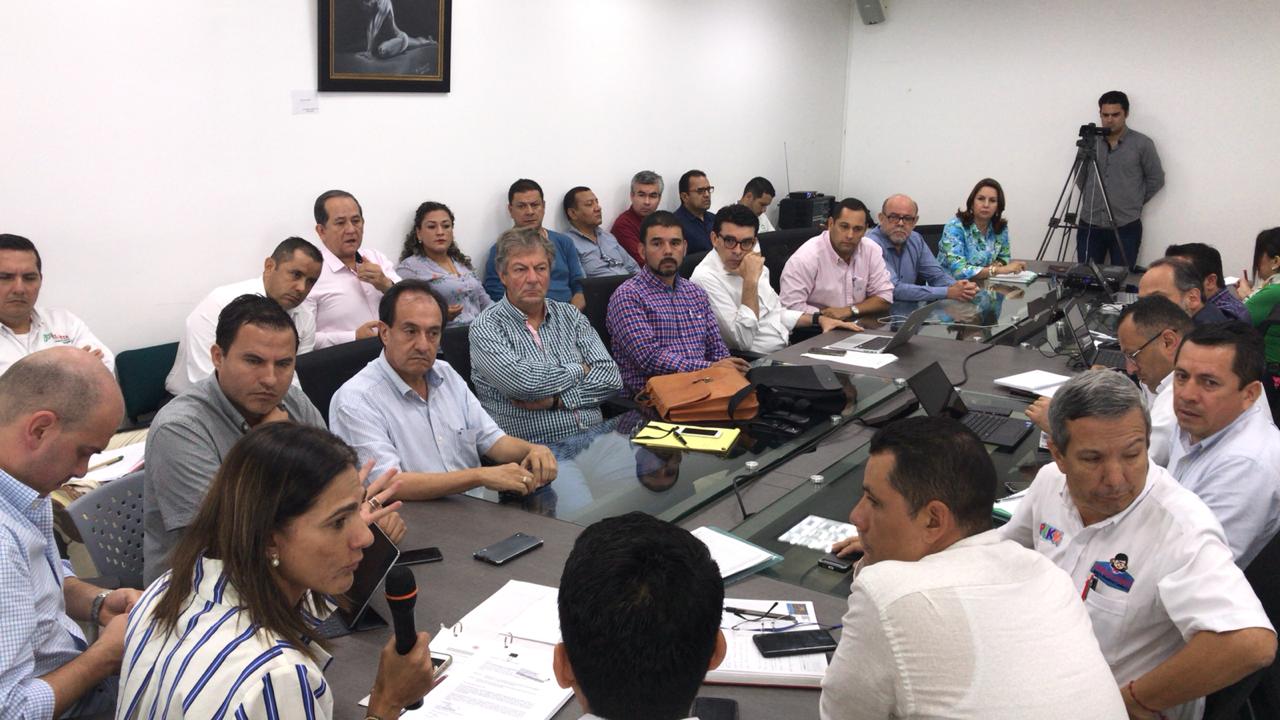 Instalación comité de veeduría ciudadana vía al llano - Foto/ Oficina Prensa Gobernación del Meta.