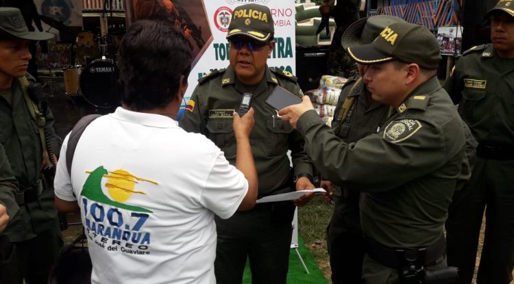 Policía Guaviare lanzó linea 167 antidrogas para denunciar redes del microtráfico