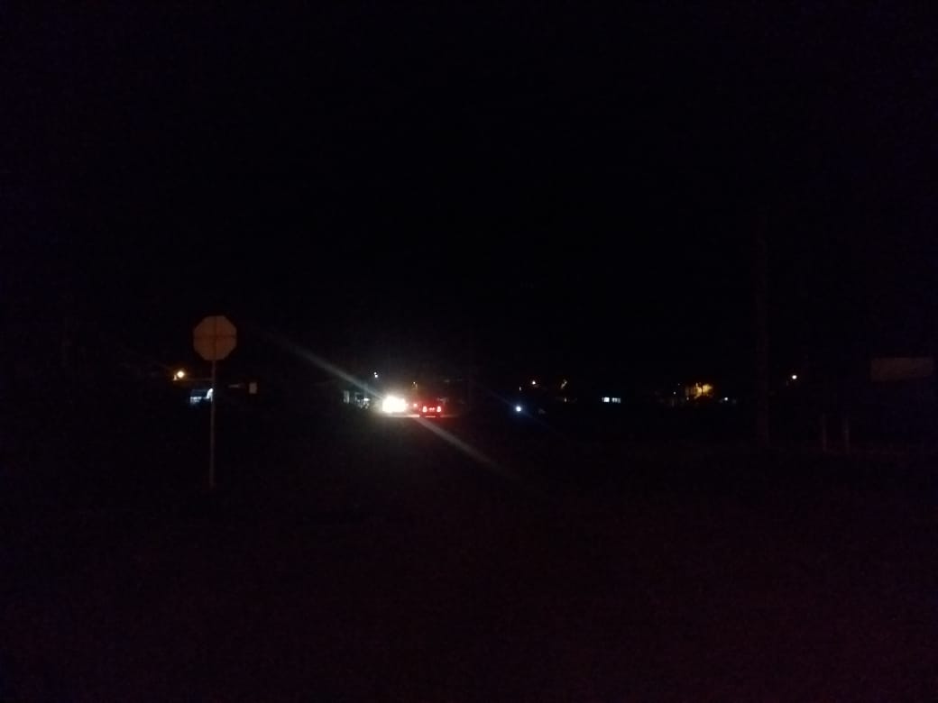 Panorama de la calle 7 en el barrio Belén de la Paz. Habitantes solicitan el alumbrado público.