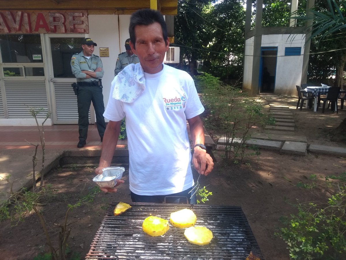 Carlos Rueda, vocero de la Asociación Nacional de Usuarios Campesinos (ANUC) Calama, Guaviare.