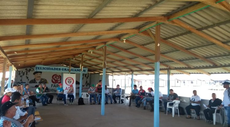 Se realizó Cuarto Consejo Territorial Regional en espacio territorial de Charras