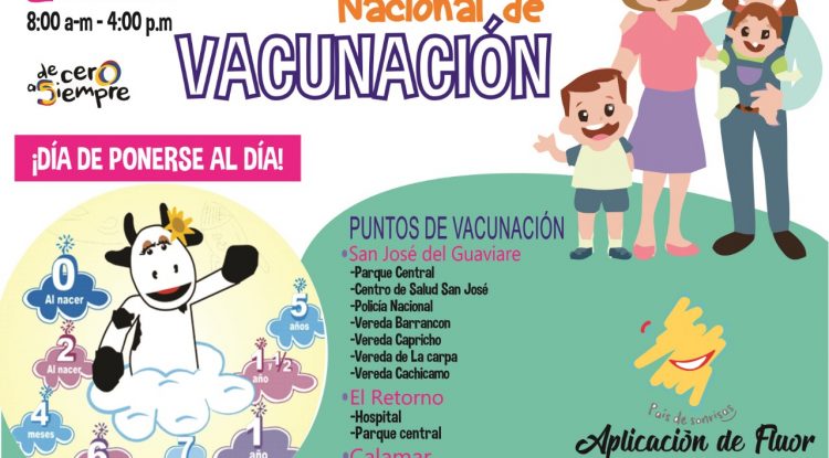 Este sábado 27 de octubre, gran jornada de vacunación nacional