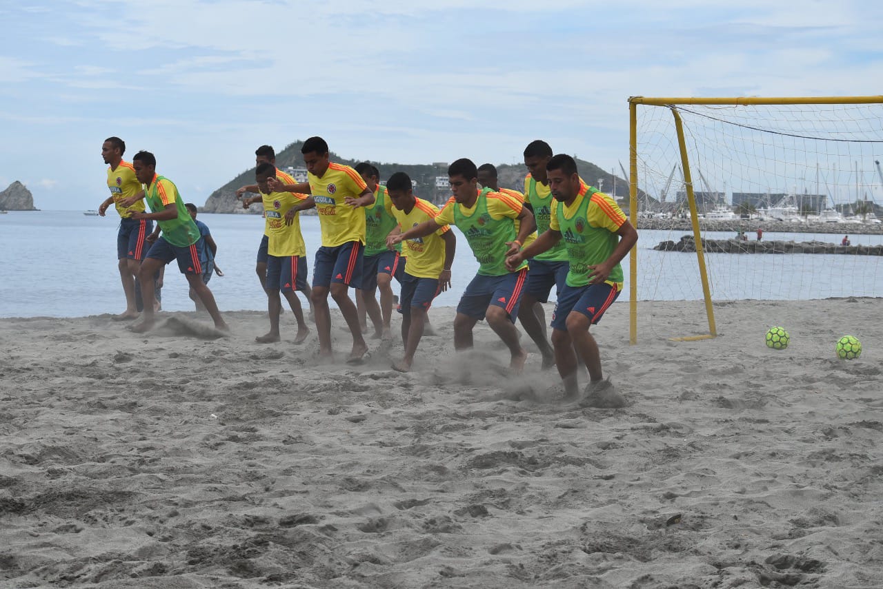 Selección Colombia Fútbol Playa - Fotos/ Wilson Córdoba