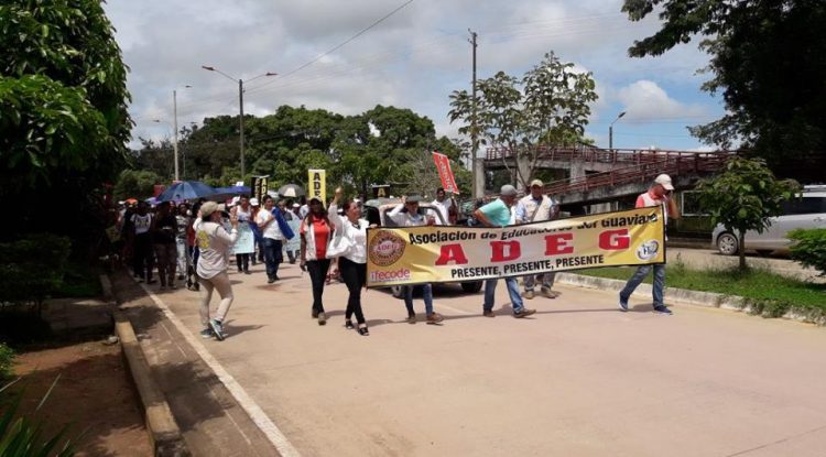 CUT y ADEG en Guaviare apoyarán movilización de universitarios