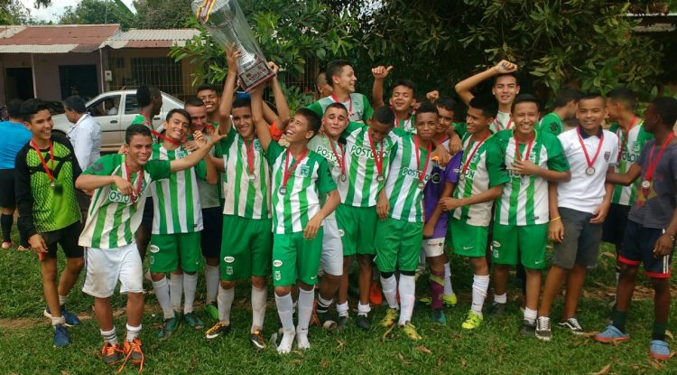 El Club Nowen, filial de Atlético Nacional en Guaviare se coronó campeón del Torneo Juvenil de Fútbol