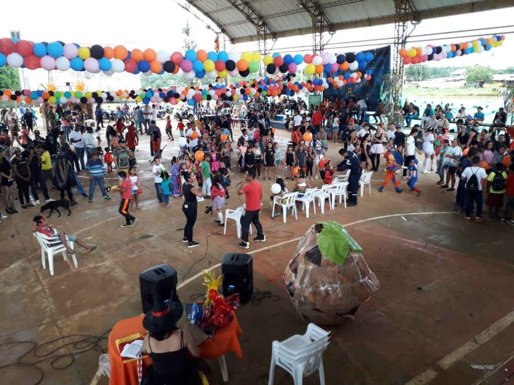 Más de 400 niños participaron de la celebración de Halloween en Miraflores