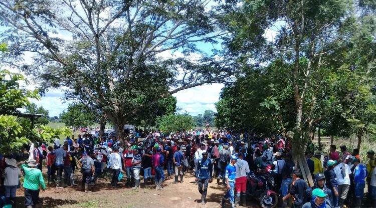 Campesinos del Guaviare se oponen a dejar sus tierras en la región del Guayabero