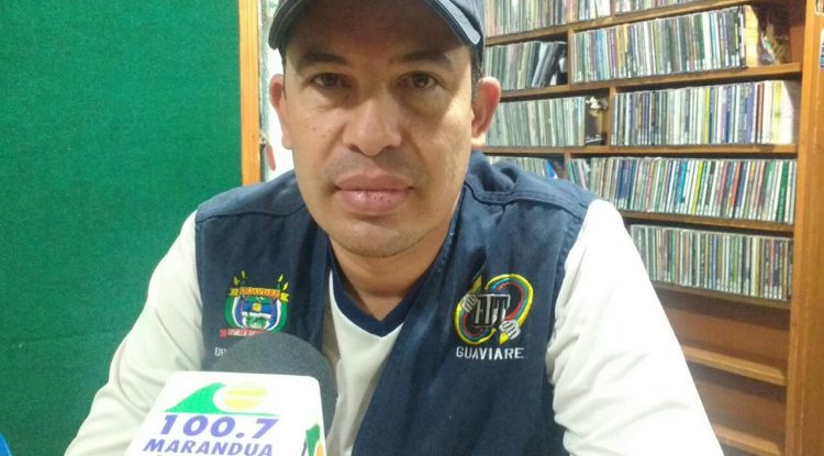 Sergio Tejeda, presidente de la Central Unitaria de Trabajadores (CUT) en Guaviare