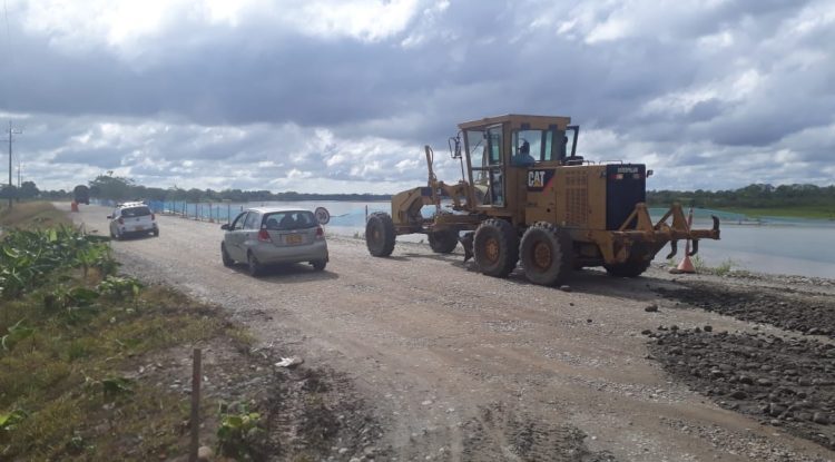Inician obras de pavimentación en tramo Puerto Santander - Puerto Limón (Meta)