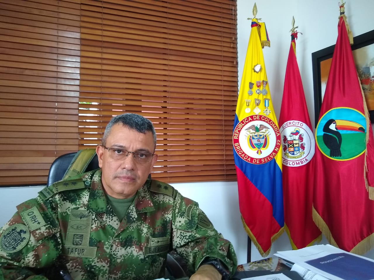 Entrevista con el Comandante de la Cuarta División del Ejército