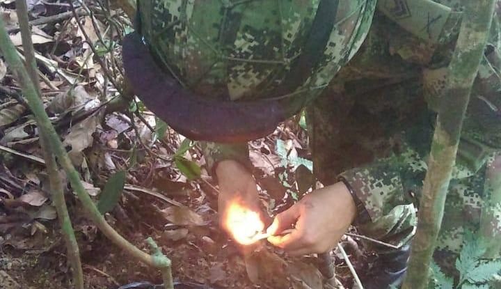 Ejército Nacional destruyen artefactos explosivos en tres departamentos