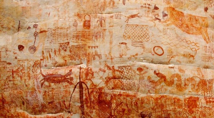 ¿Qué le está pasando a las pinturas rupestres de Cerro Azul?