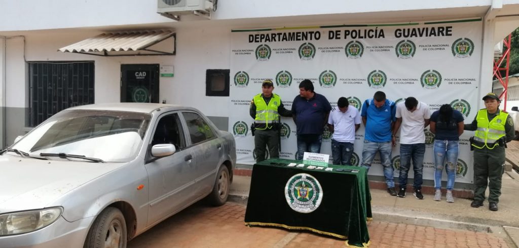 En Guaviare desmantelan banda que se dedicada al hurto a comerciantes