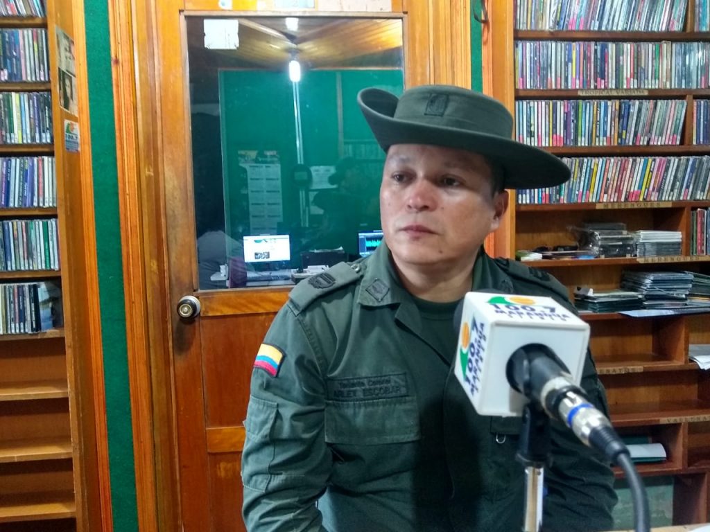 Coronel Arlex de Jesús Escobar, nuevo comandante compañía Policía Antinarcóticos regional 7