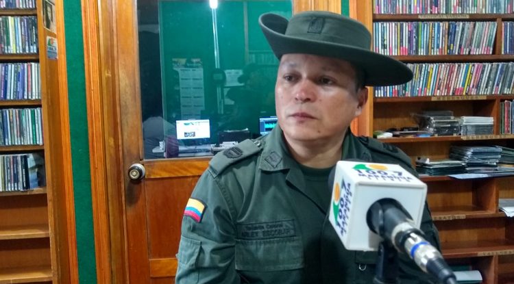 Coronel Arlex de Jesús Escobar, nuevo comandante compañía Policía Antinarcóticos regional 7