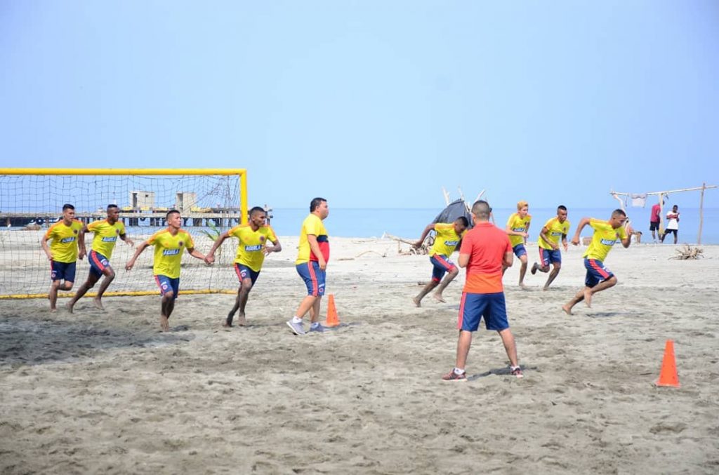 Cuatro guaviarenses integran ciclo de preparación de la Selección Colombia Fútbol Playa