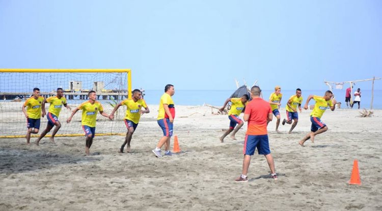 Cuatro guaviarenses integran ciclo de preparación de la Selección Colombia Fútbol Playa