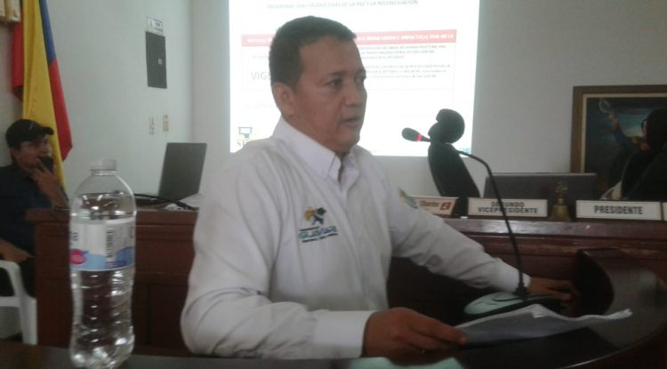 Secretario de obras departamental entregó informe a la Asamblea del Guaviare