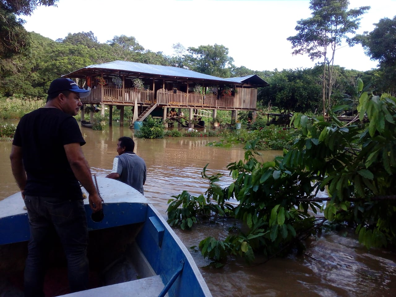Inundación en la Carpa, Guaviare