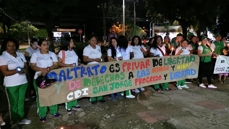 Poca asistencia en plantón contra violencia infantil en San José del Guaviare