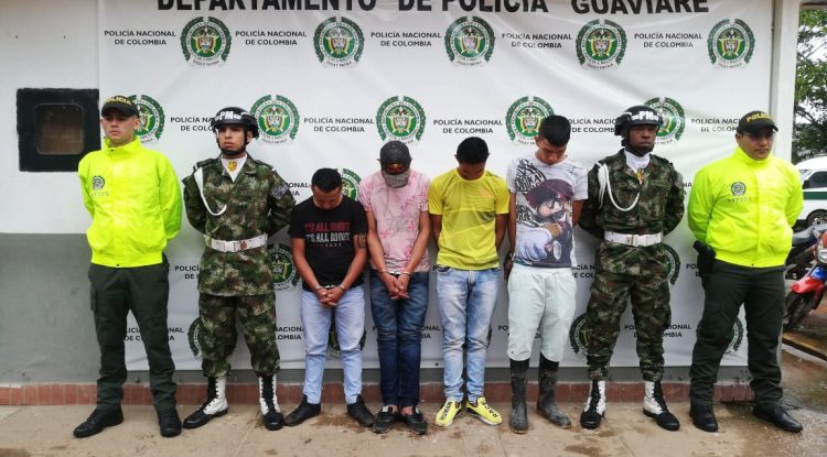Capturan a presuntos integrantes de la banda "Los Mosquitos" de San José del Guaviare