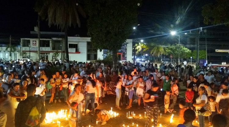 Ciudadanos marcharon para rechazar crimen de menor en Guaviare