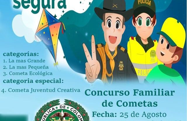 Policía Guaviare organiza Festival de Cometas