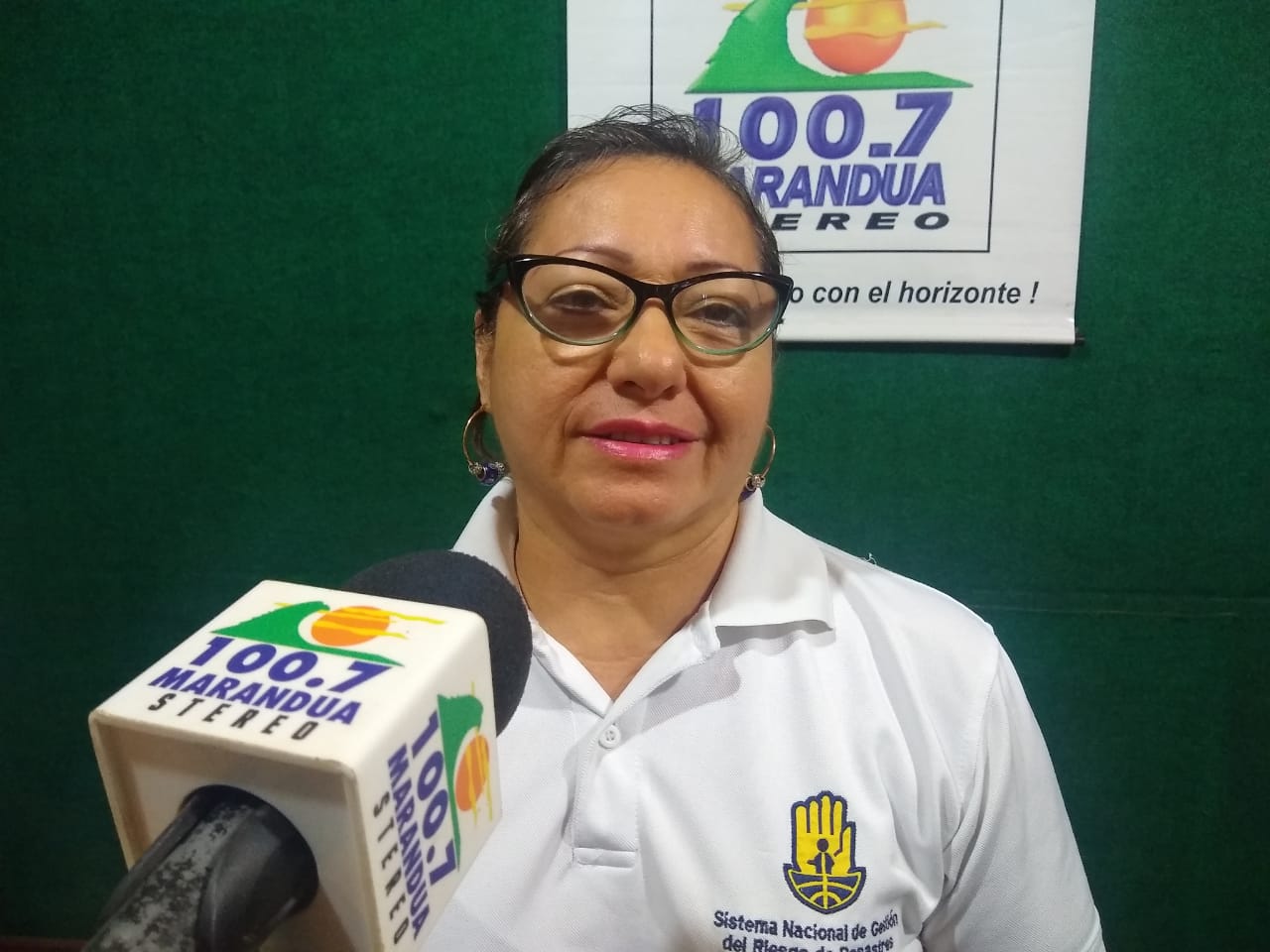 Aleyda Cruz Villareal, coordinadora del Consejo Departamental para la Gestión del Riesgo.