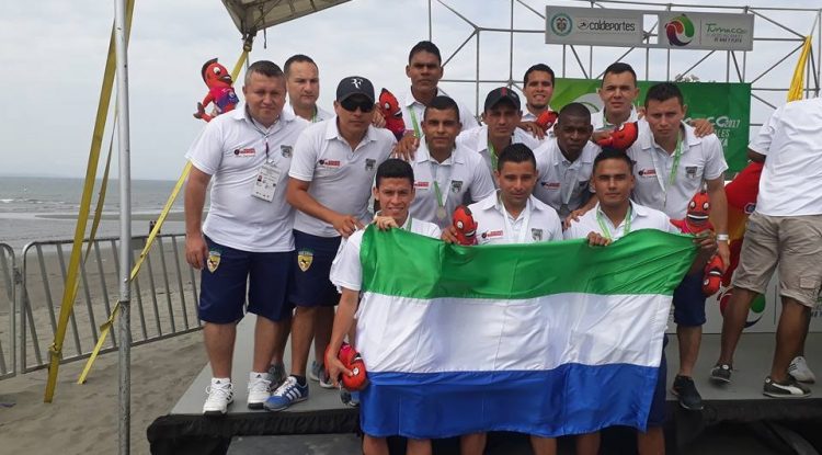 Homenaje de reconocimiento a jugadores de Guaviare Beach Soccer convocados a Selección Colombia