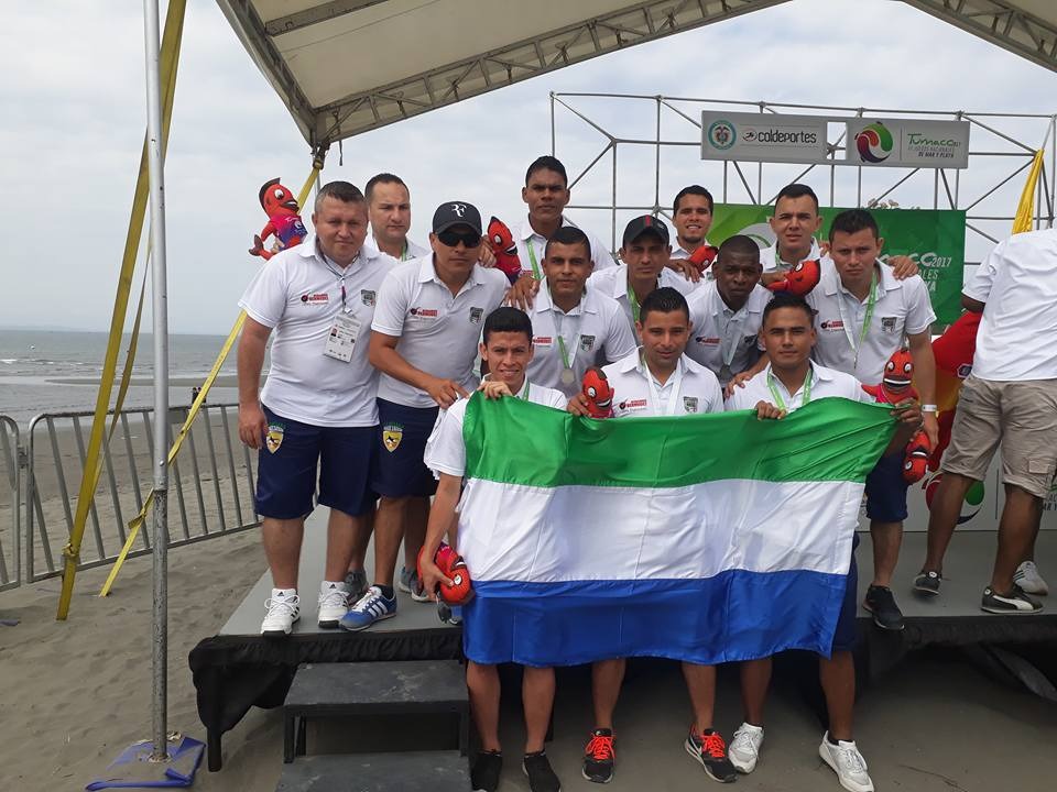 Homenaje de reconocimiento a jugadores de Guaviare Beach Soccer convocados a Selección Colombia