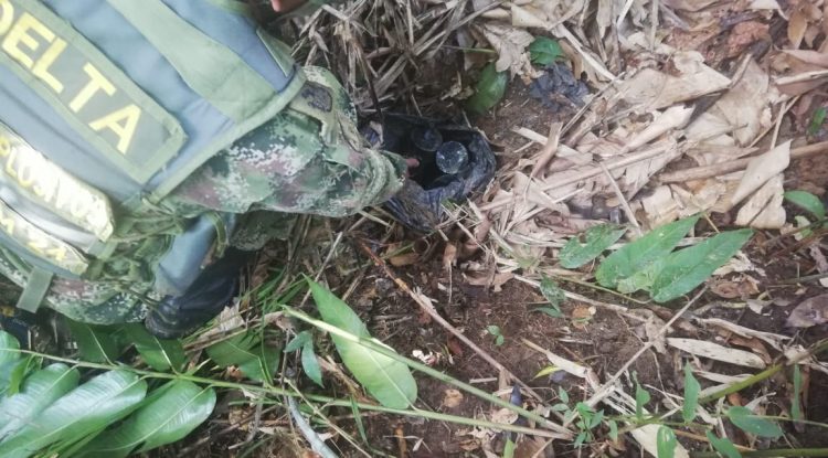 Ejército halla 100 minas de las disidencias en el Guaviare