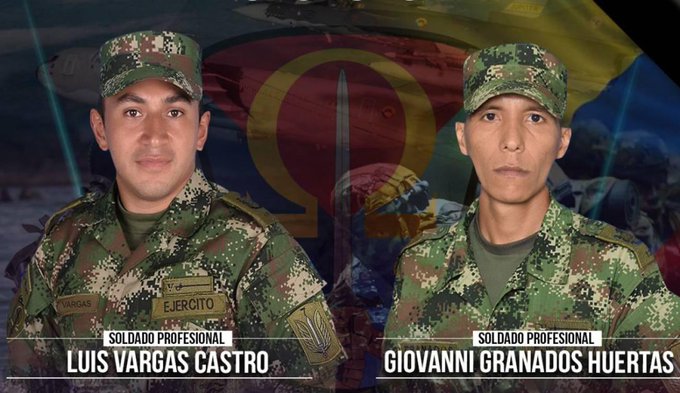 Dos soldados profesionales murieron en combates en Guaviare