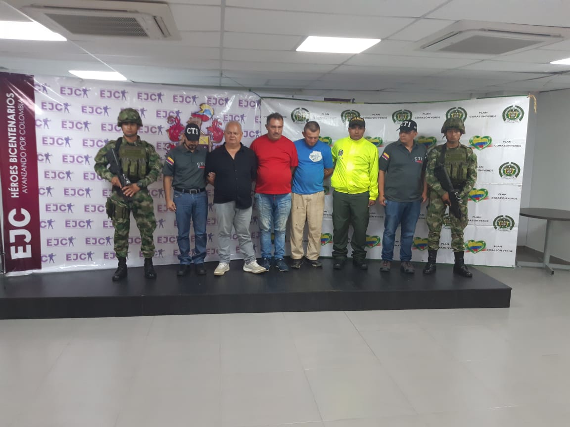 Capturan a tres disidentes del frente primero de las Farc en Guaviare y Meta