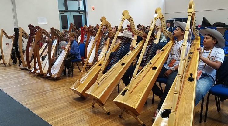 Músicos del Guaviare regresaron a Colombia tras encuentro mundial de Arpa en Irlanda