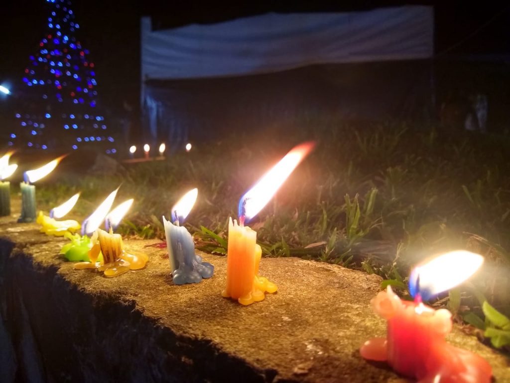 Noche de velitas en San José del Guaviare