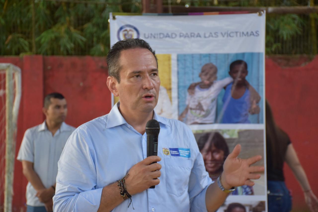 Ramón Rodríguez, director General para la Unidad de la Víctimas.