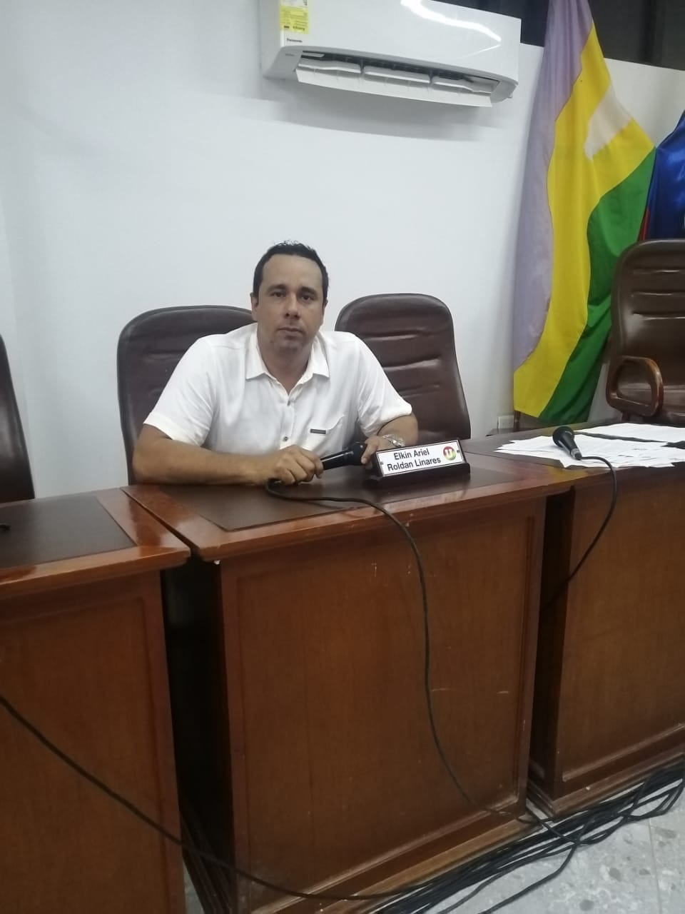 Elkin Roldán, concejal de San José del Guaviare (Guaviare).