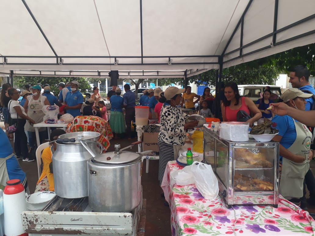 Mercados campesinos de familias de seis veredas del Municipio de San José del Guaviare.