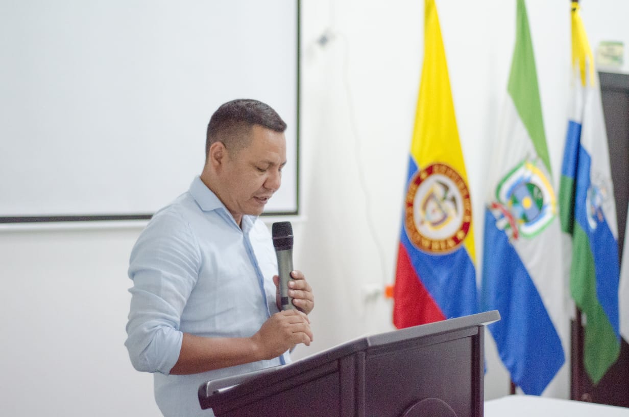 Yeison Pineda, alcalde de El Retorno, Guaviare. -Foto/ Esteban Duque