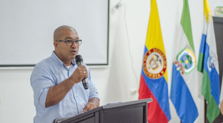 Rohymand Giovanny Garcés Reina, alcalde de Calamar, Guaviare. - Foto/ Esteban Duque