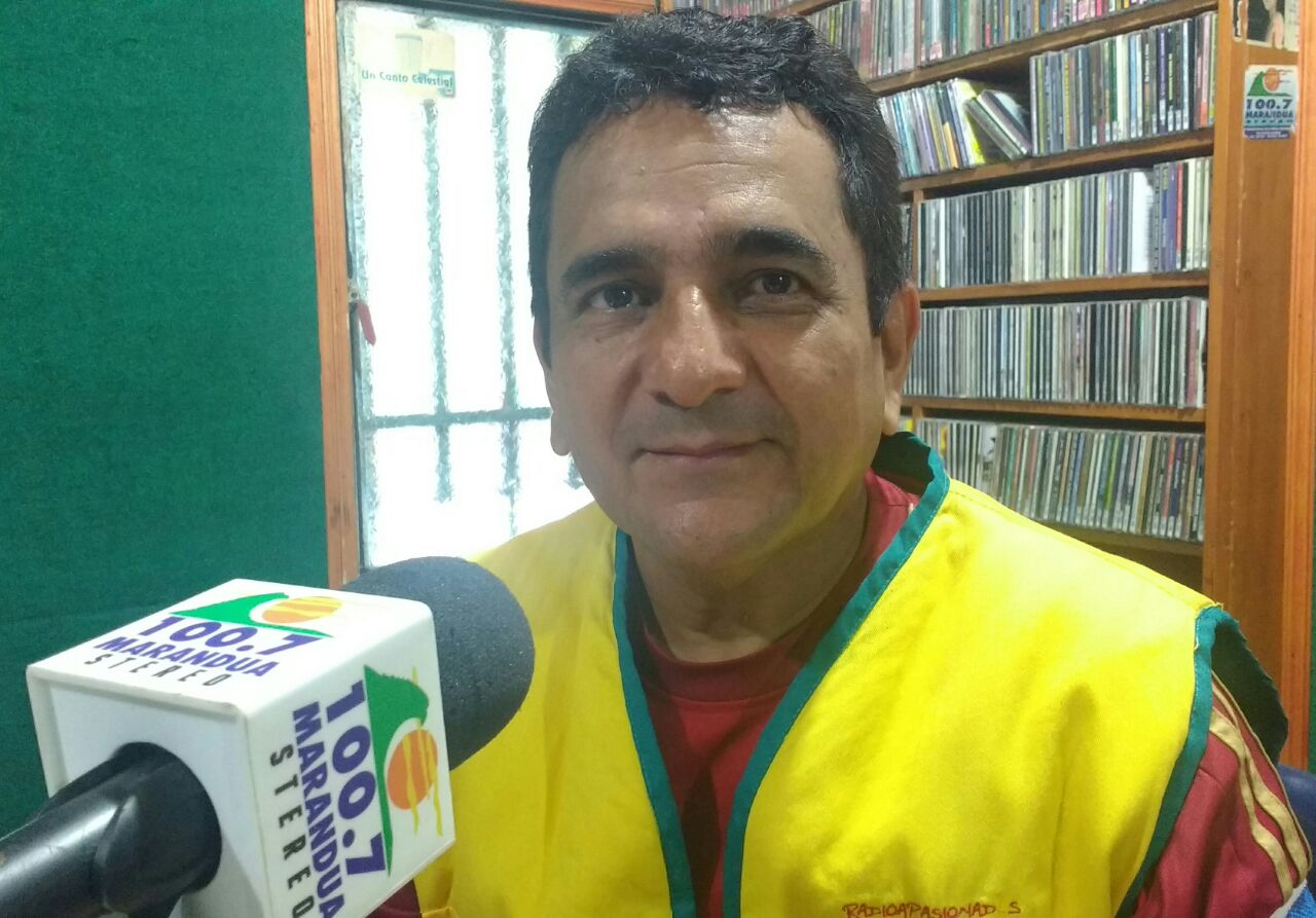 Adán Ovalle, del comité de Comunicaciones de la Asociación de Educadores del Guaviare ADEG.