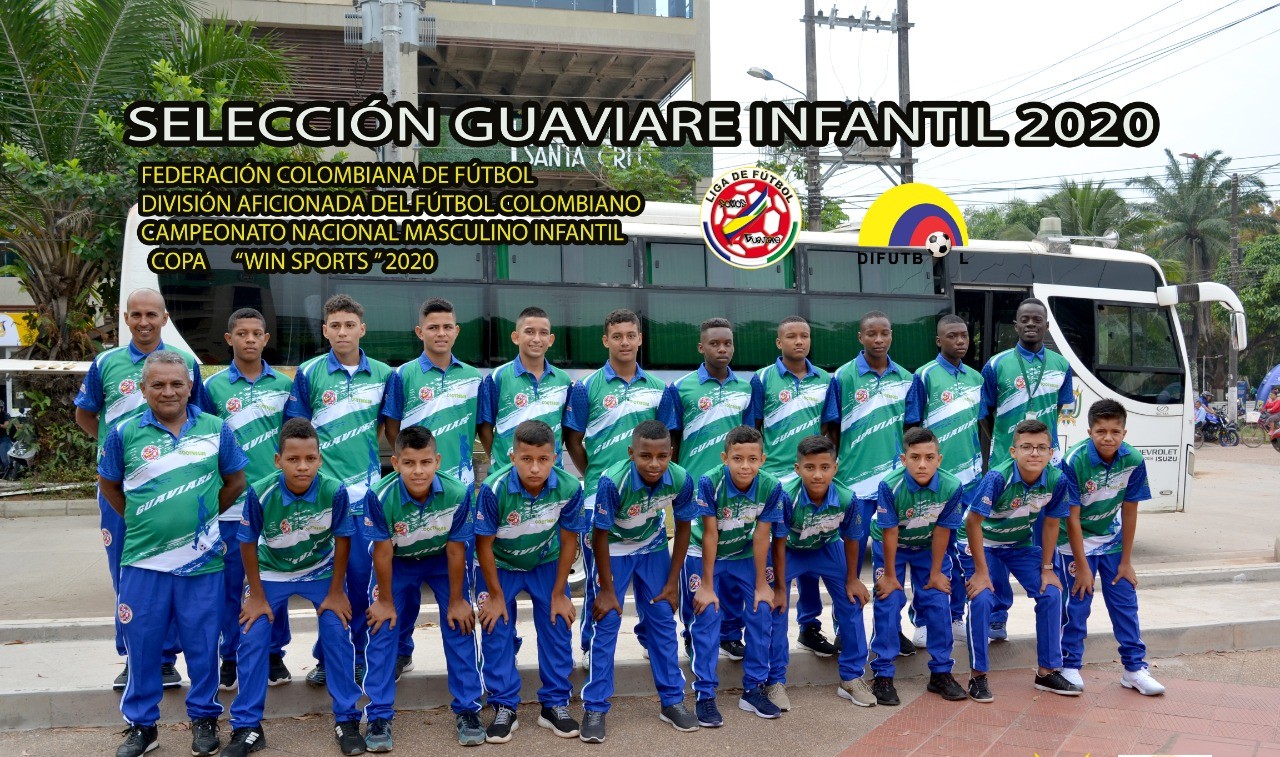 EQUIPO FÚTBOL GUAVIARE COPA WIN SPORT 2020