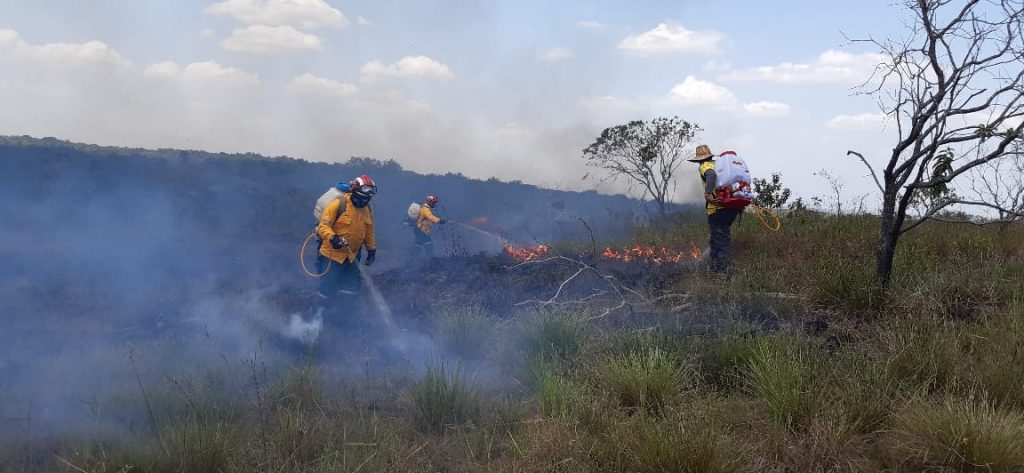 Incendio en Serranía de La Lindosa afectó cinco hectáreas de vegetación